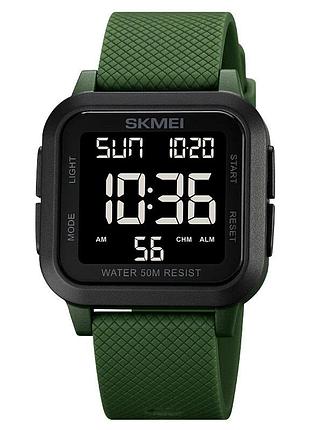 Наручний годинник skmei 1894 all black-military wristband