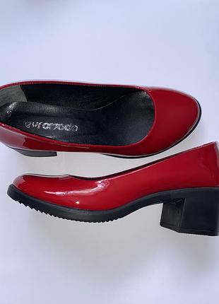 Лакові туфлі evromoda