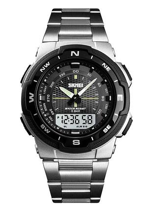 Наручний годинник skmei 1370si silver