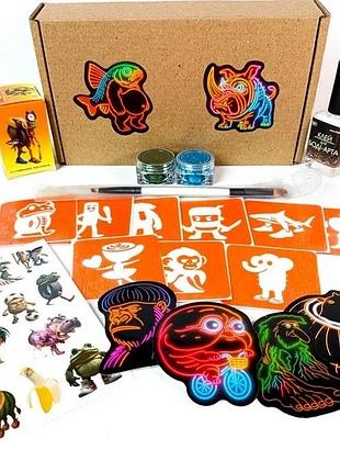 Подарунковий набір "брейнрот" gift-box-brainrot-1kid