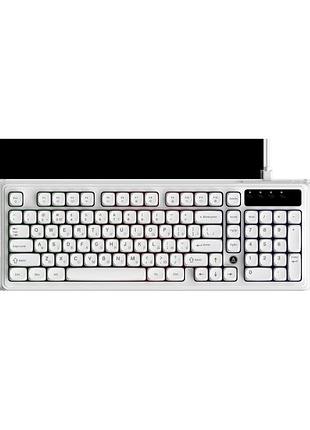 Дротова клавіатура ajazz af98 white (af98-w)
