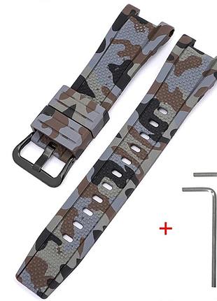 Ремінець modfit ремінець для casio g-shock gst-w300 camo brown bk