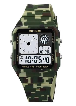 Наручний годинник skmei 2347cmag camo green