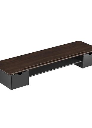 Настільна підставка для монітора officepro mr161dw dark wood/black