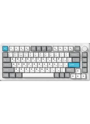 Бездротова механічна клавіатура gamepro asgard yord (mk266wh)