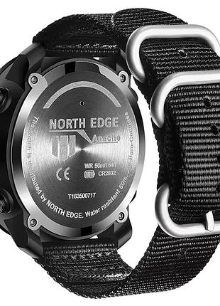 Ремінець north edge ремінець тканевий чорний розмір 22