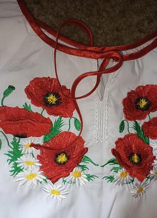 Вышиванка для девочки 4