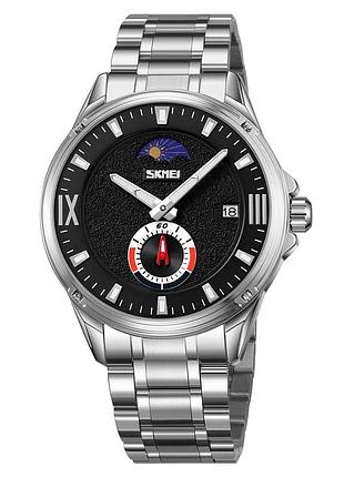 Наручний годинник skmei 9326sibk silver-black
