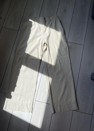 Zara штани з льону