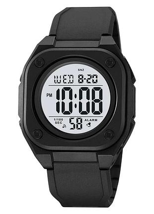Наручний годинник skmei 2160bkwt black-white