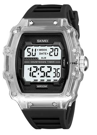 Наручний годинник skmei 2296wtbk white-black