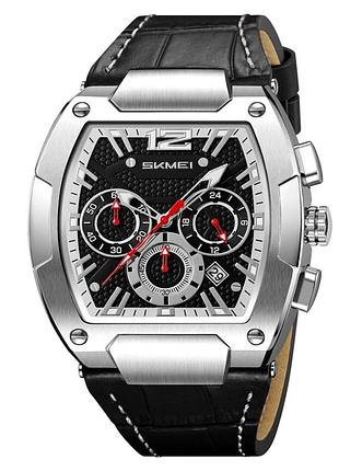 Наручний годинник skmei 9357sibk silver-black