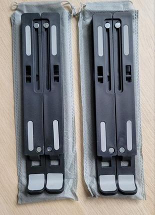 Складная подставка для ноутбука 15.6" и планшета – регулируемая портативная подставка из пластика