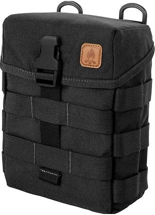 Тактический подсумок cordura 2 литра для выживания черный helikon-tex se1386