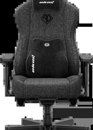 Крісло ігрове anda seat kaiser 3e dark grey fabric size xl