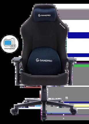 Крісло ігрове gamepro fgc750b fabric black