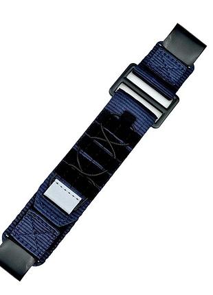 Ремінець для годинника nylon pro for garmin blue 22 мм