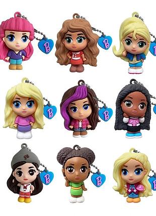 Фігурка-сюрприз на ланцюжку "кращі подружки" cool things br052 серії "barbie"