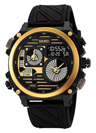 Наручний годинник skmei 2202pbkgd black-gold