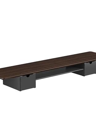Настільна підставка для монітора officepro mr177dw dark wood/black