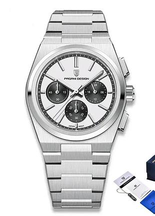 Наручний годинник pagani design pd-1761 silver-white