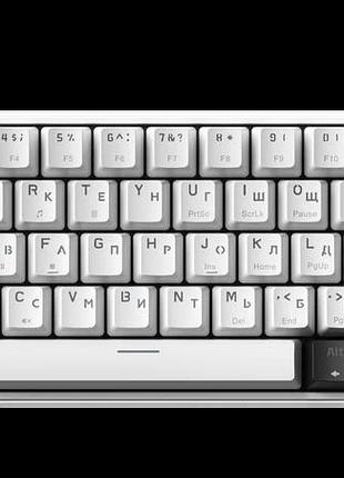 Механічна клавіатура gamepro genesis infinity (mk130bw) outemu swithes