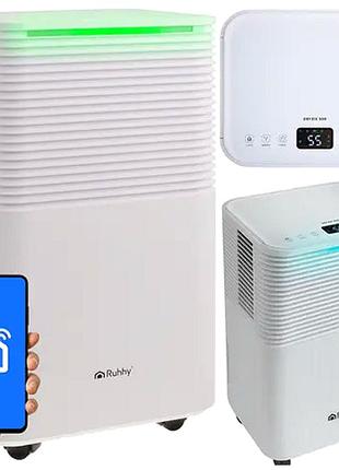 Осушитель воздуха 12 л сутки с таймером и wifi для дома белый ruhhy se1287