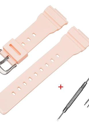 Ремінець modfit ремінець для casio g-shock dw-5600 pink-glossy si