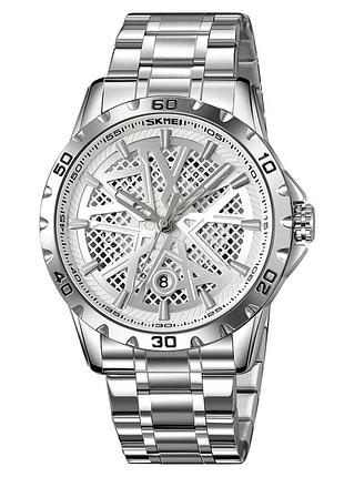 Наручний годинник skmei 9337sisi silver