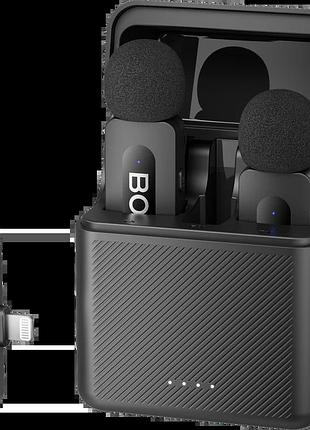 Бездротовий петличний мікрофон boya by-v30 type-c black