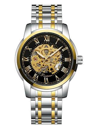 Наручний годинник winner 8250 silver-black
