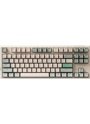Механічна клавіатура ducky one 3 tkl cherry mx brown matcha cream ua