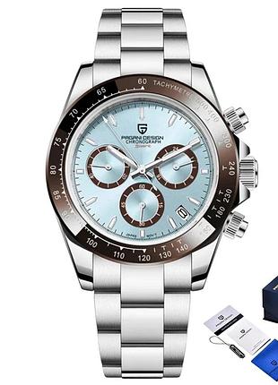 Наручний годинник pagani design pd-1644 silver-blue
