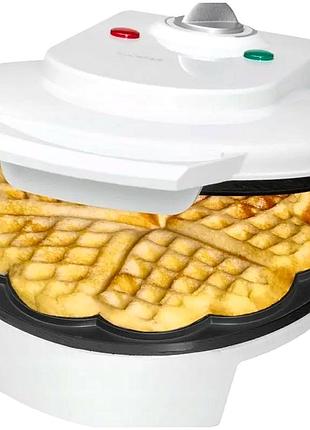 Вафельница антипригарное покрытие 1200 вт для кухни 2 шт claatronic he0684