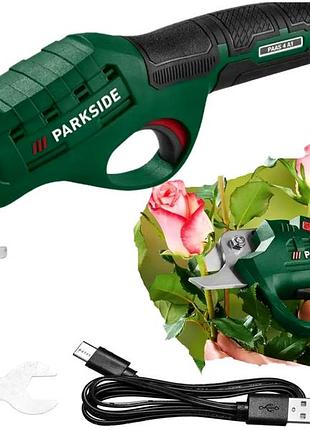 Акумуляторний секатор до 14 мм для саду 4 в parkside se1368