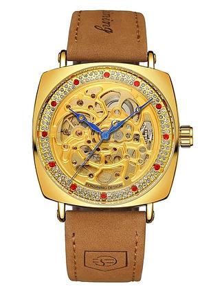 Наручний годинник forsining 8274 gold
