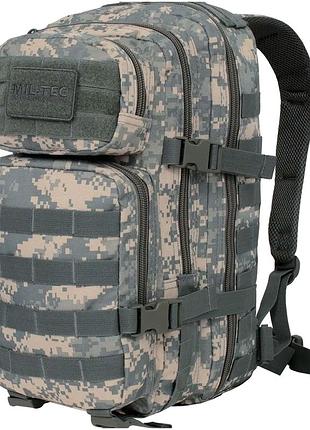 Тактический рюкзак 20 литров с системой molle для военных целей хаки mil-tec se1319