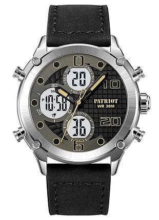 Наручний годинник patriot 017lsiwt silver-white leather