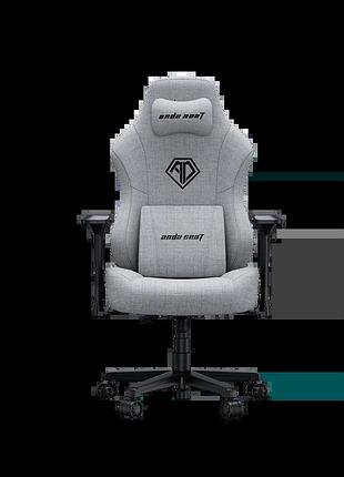 Крісло ігрове anda seat phantom 3 pro grey fabric size l