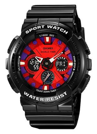 Наручний годинник skmei 2118bkbu black-blue