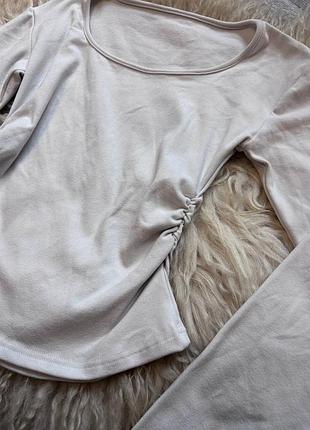 Кофта на флісі лонгслів 2