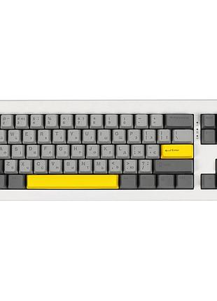 Клавіатура механічна бездротова epomaker shadow-x wisteria linear white (shx-w-wl)