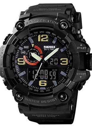 Наручний годинник skmei 1520bk all black.