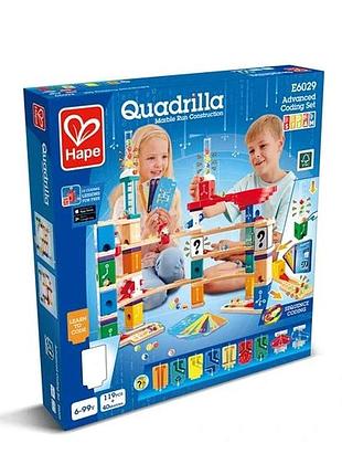 Конструктор-лабіринт hape quadrilla програмування 159 ел. (e6029) 3