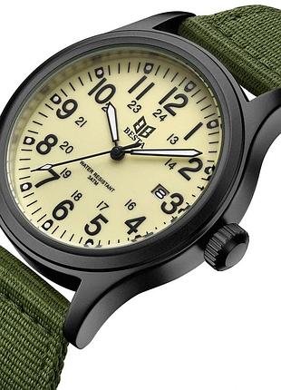 Чоловічий тактичний годинник besta command green