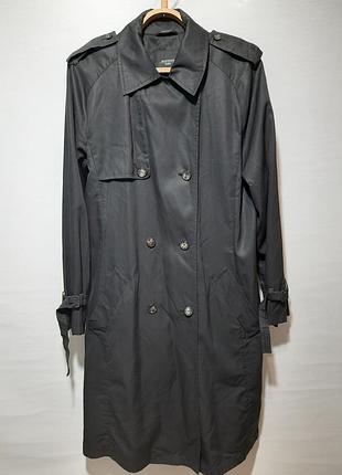 Тренч черный maxmara weekend made in italy шелковистая вискоза