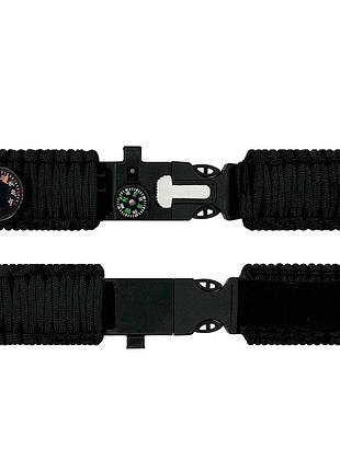 Ремінець modfit ремінець паракордовий багатофункціональний black