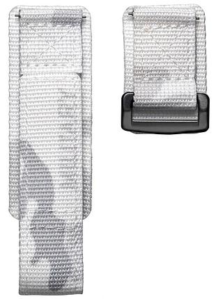 Ремінець для годинника hemsut hs131 military nylon velcro camo white 22 mm