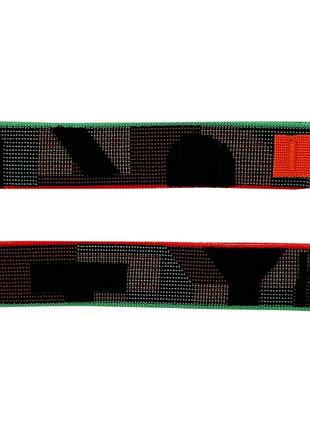 Ремінець modfit нейлоновий ремінець 42/44/45/49 мм black-green-red