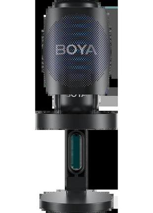 Мікрофон конденсаторний boya k3-02 rgb black